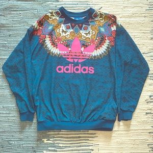 Adidas print sweatshirt
